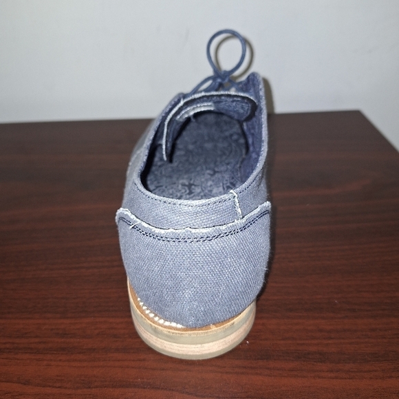 A pair of Margaritaville men\'s blue suede loafers in a size 11. Office, business main image 9